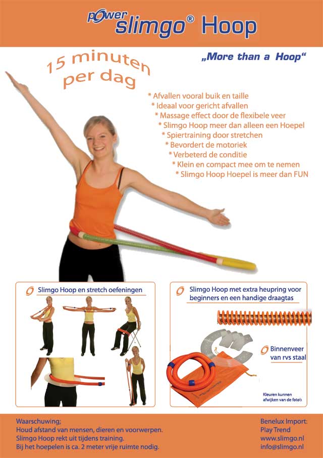 Slimgo Hoop de ouderwetse hoela hoepel in een nieuw jasje